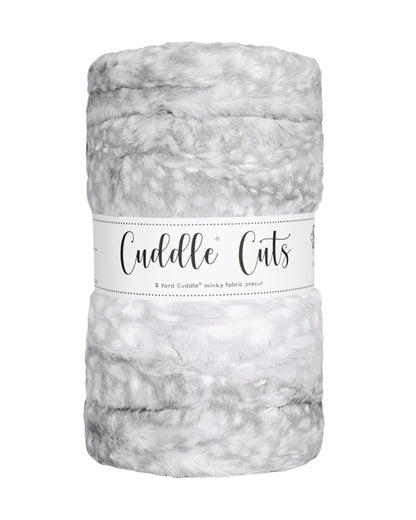 Luxe Cuddle Cut - Fawn Silver - 2 Yd Cut
