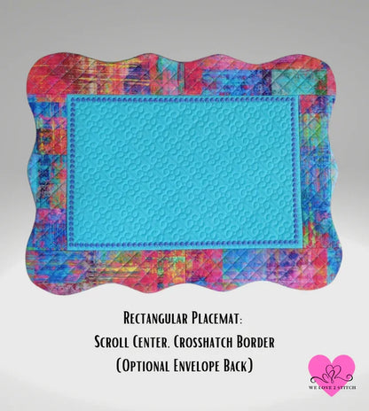 Curvy Edged Placemats and Runners Collection