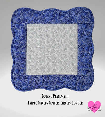 Curvy Edged Placemats and Runners Collection