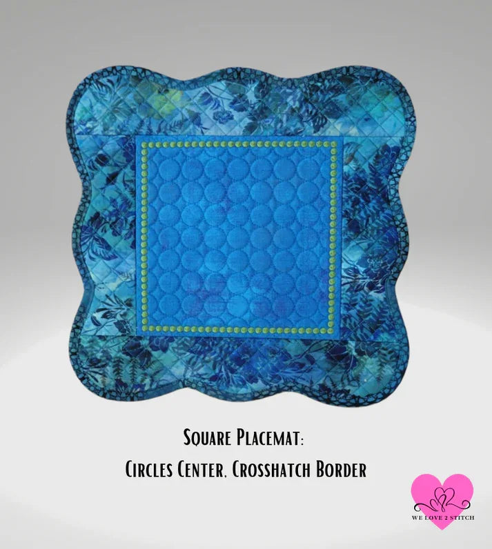 Curvy Edged Placemats and Runners Collection
