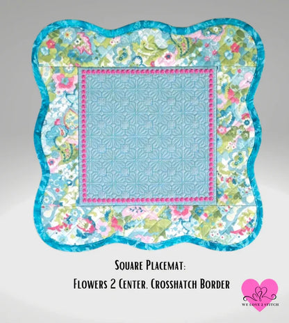 Curvy Edged Placemats and Runners Collection