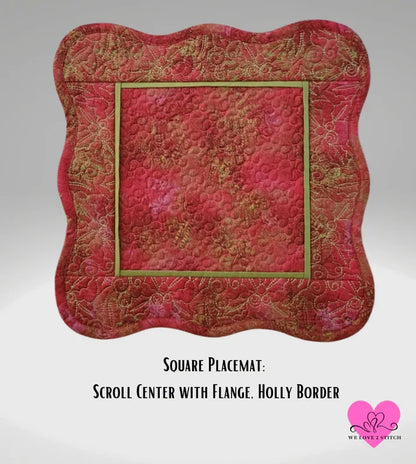 Curvy Edged Placemats and Runners Collection