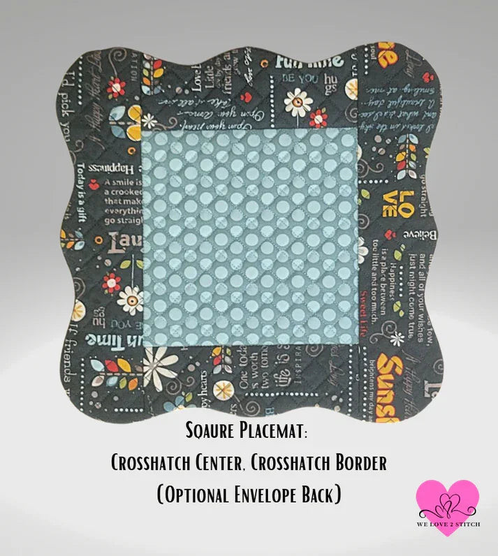 Curvy Edged Placemats and Runners Collection