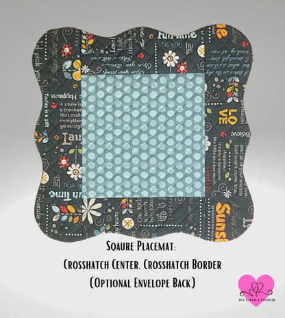 Curvy Edged Placemats and Runners Collection