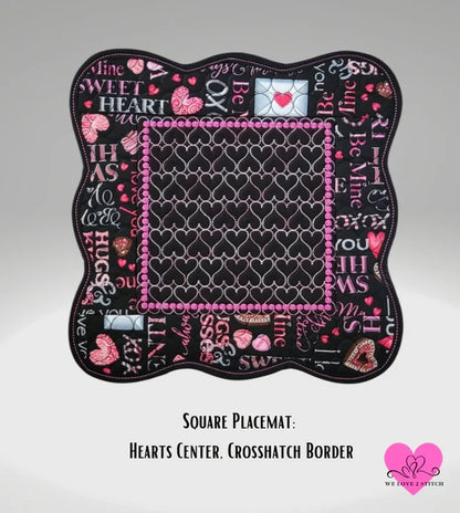 Curvy Edged Placemats and Runners Collection