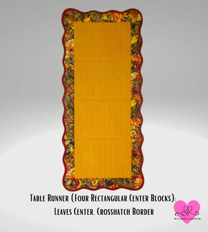 Curvy Edged Placemats and Runners Collection
