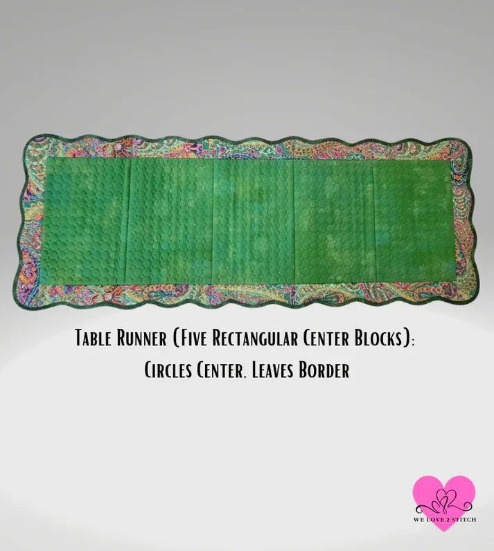 Curvy Edged Placemats and Runners Collection