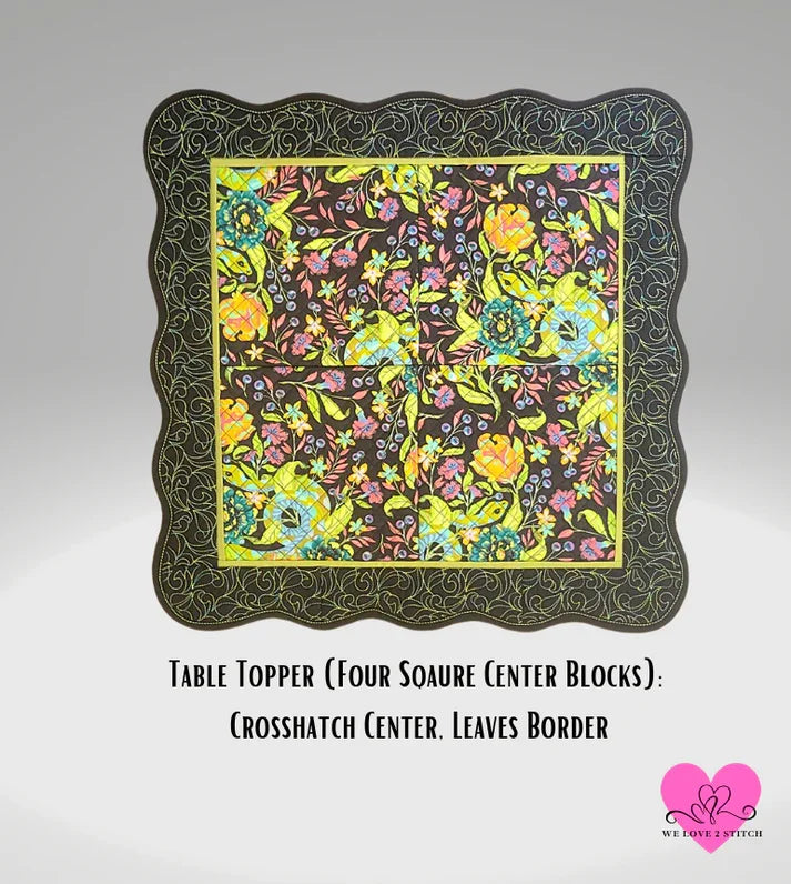 Curvy Edged Placemats and Runners Collection