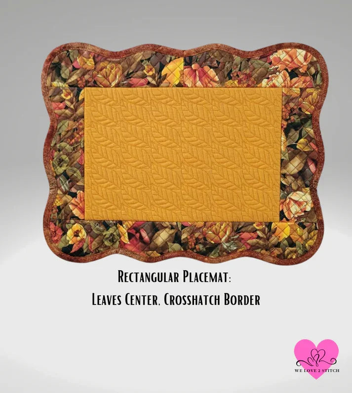 Curvy Edged Placemats and Runners Collection