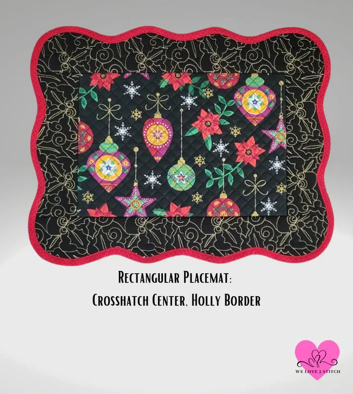 Curvy Edged Placemats and Runners Collection