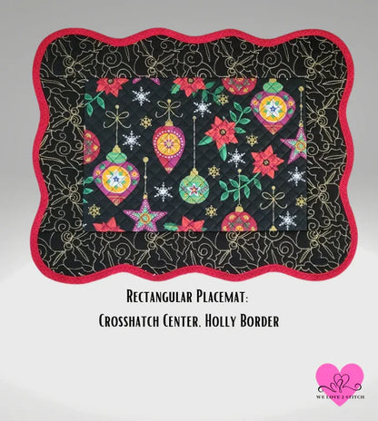 Curvy Edged Placemats and Runners Collection