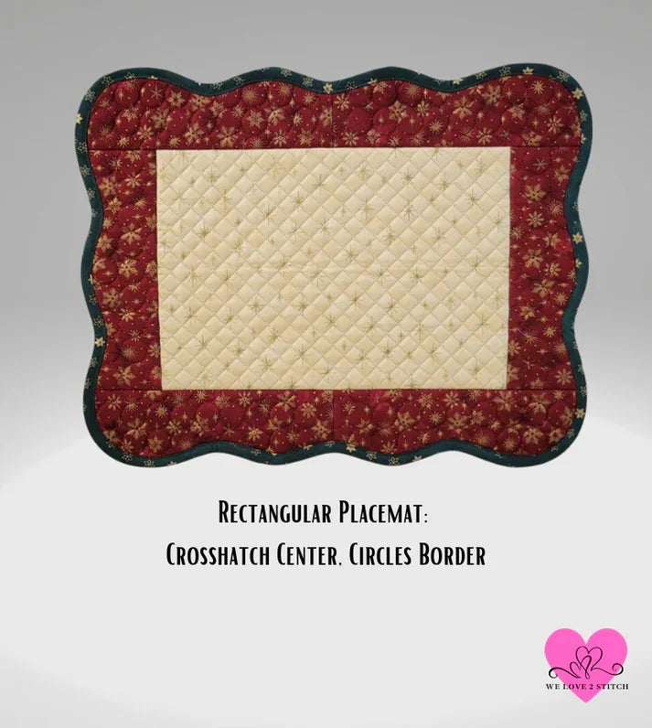Curvy Edged Placemats and Runners Collection