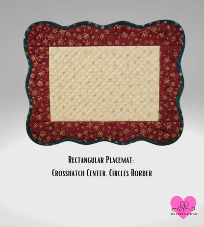 Curvy Edged Placemats and Runners Collection