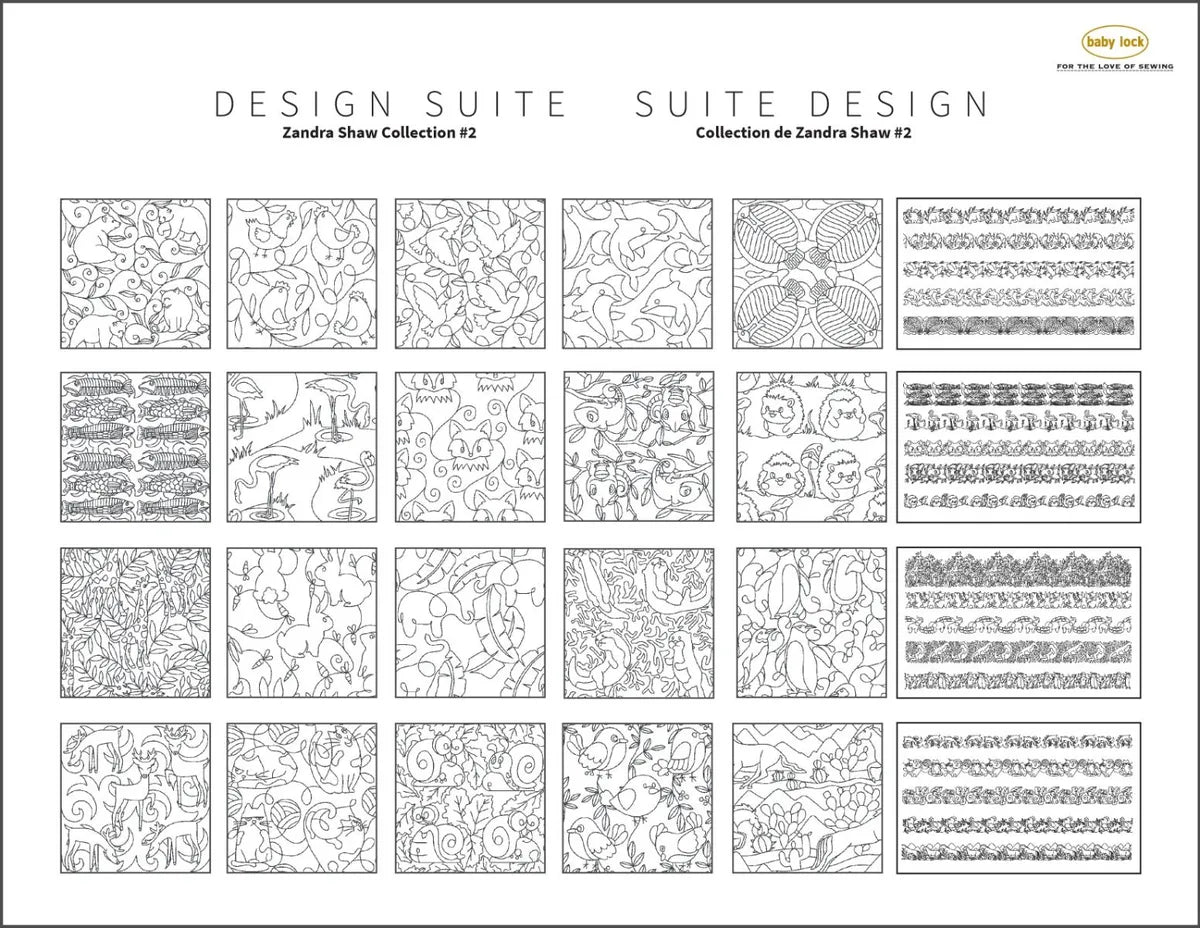 Zandra Shaw Collection #2 - Fills and Motifs