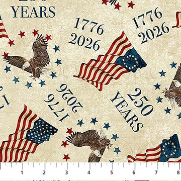 America 250 - Beige Multi 250 Toss - DP28370-12