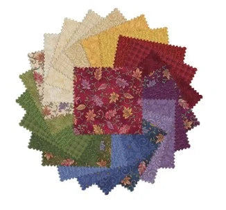 Autumn Breeze 5" x 5" Squares, 42 pc