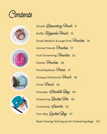 Sew Drawstring Bags