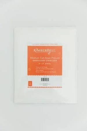 Kimberbell Medium Cut-Away - 10" x 12", 40 Sheets - KDST116
