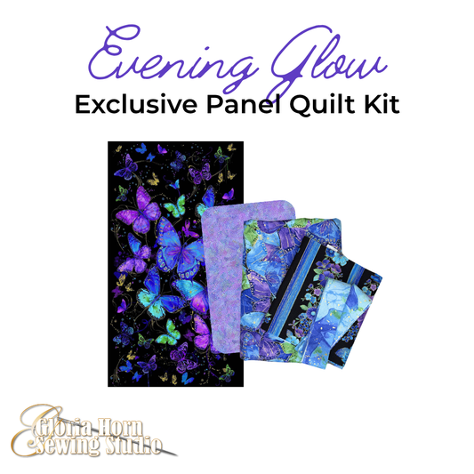 Evening Glow — Gloria’s Exclusive Panel Quilt Kit