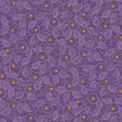 Autumn Breeze - Acorn Twirl Plum - 17151-67