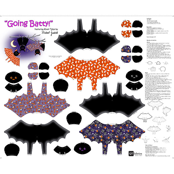 Going Batty Ghost Tales Panel - 2600 31932 X
