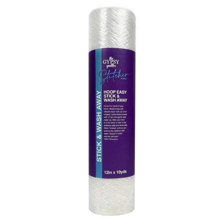 Stitcher Series Hoop Easy Stick & Wash Stabilizer 12in x 10yds