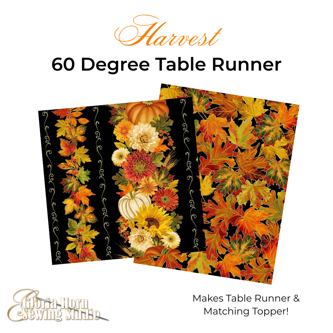 Harvest — 60 Degree Table Runner Fabric Kit