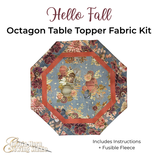 Hello Fall Octagon Fabric Kit
