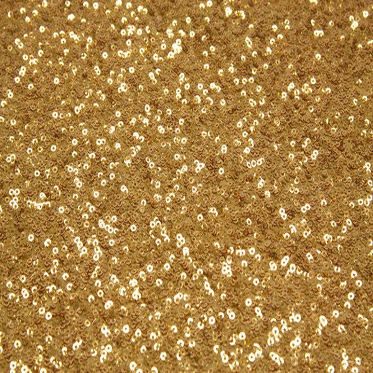 Gold Sequin Fabric - 1 Yard Cut