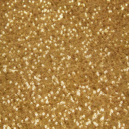 Gold Sequin Fabric - 1 Yard Cut