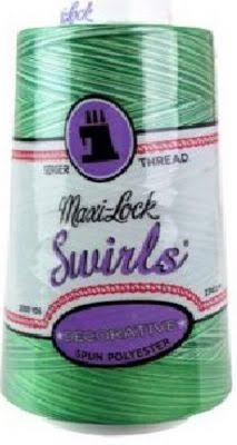Maxi-Lock Ploy Variegated 50wt Thread 3000yds - Kiwi Twitst - ML53V-M59