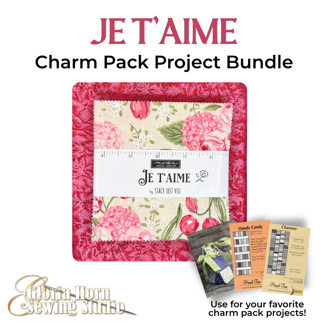 Je T'aime — Charm Pack + Fabric Bundle