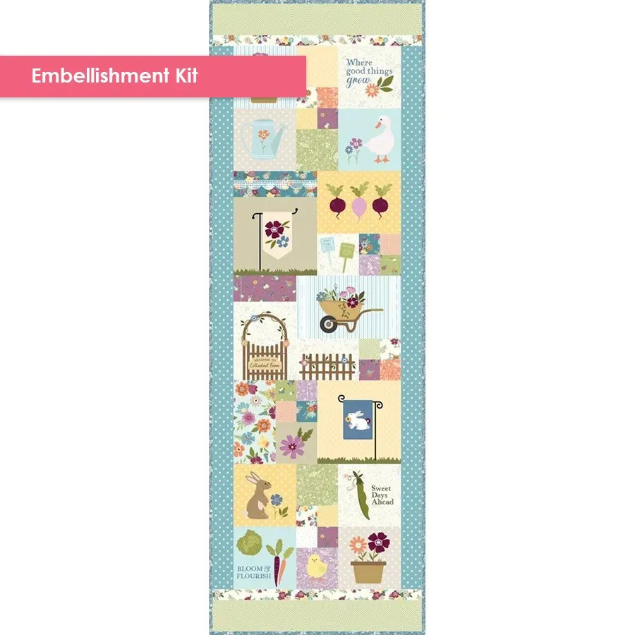 [PRE-ORDER] Cottontail Farm Ladder Quilt Embellishment Kit
