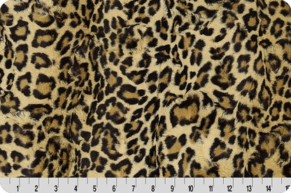 Luxe Cuddle Cut - Leopard Sand - 2 Yd Cut