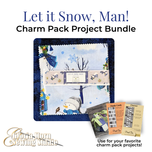 Let It Snow, Man! — Charm Pack + Fabric Bundle