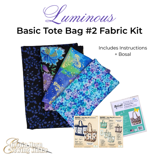 Luminous - Basic Tote Bag Fabric Kit
