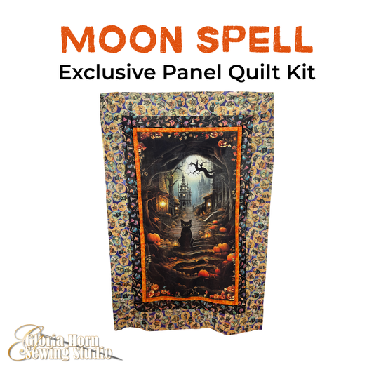 Moon Spell — Gloria’s Exclusive Panel Quilt Kit