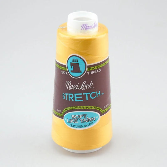 Maxi-Lock Stretch 35wt Thread 2000yds - Gold - 32072