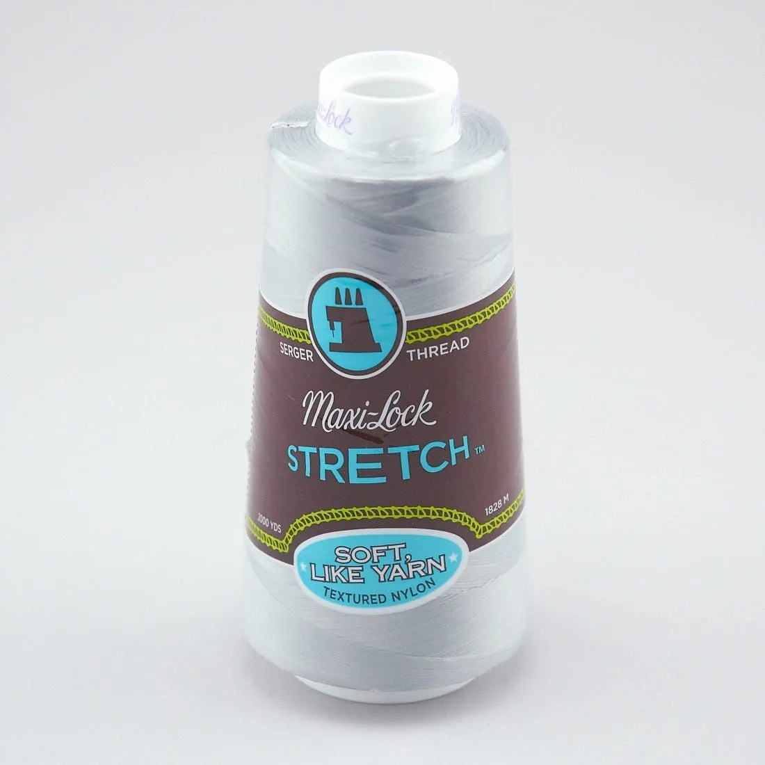 Maxi-Lock Stretch 35wt Thread 2000yds - Light Grey - 32432