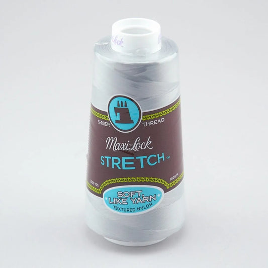 Maxi-Lock Stretch 35wt Thread 2000yds - Light Grey - 32432