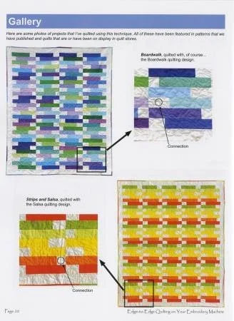 Edge to Edge Quilting on your Embroidery Machine