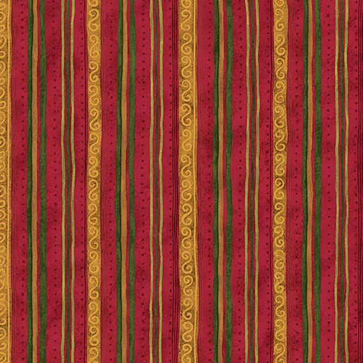 Star of Wonder - Star of Light - Scroll Stripe Red - 17066-10
