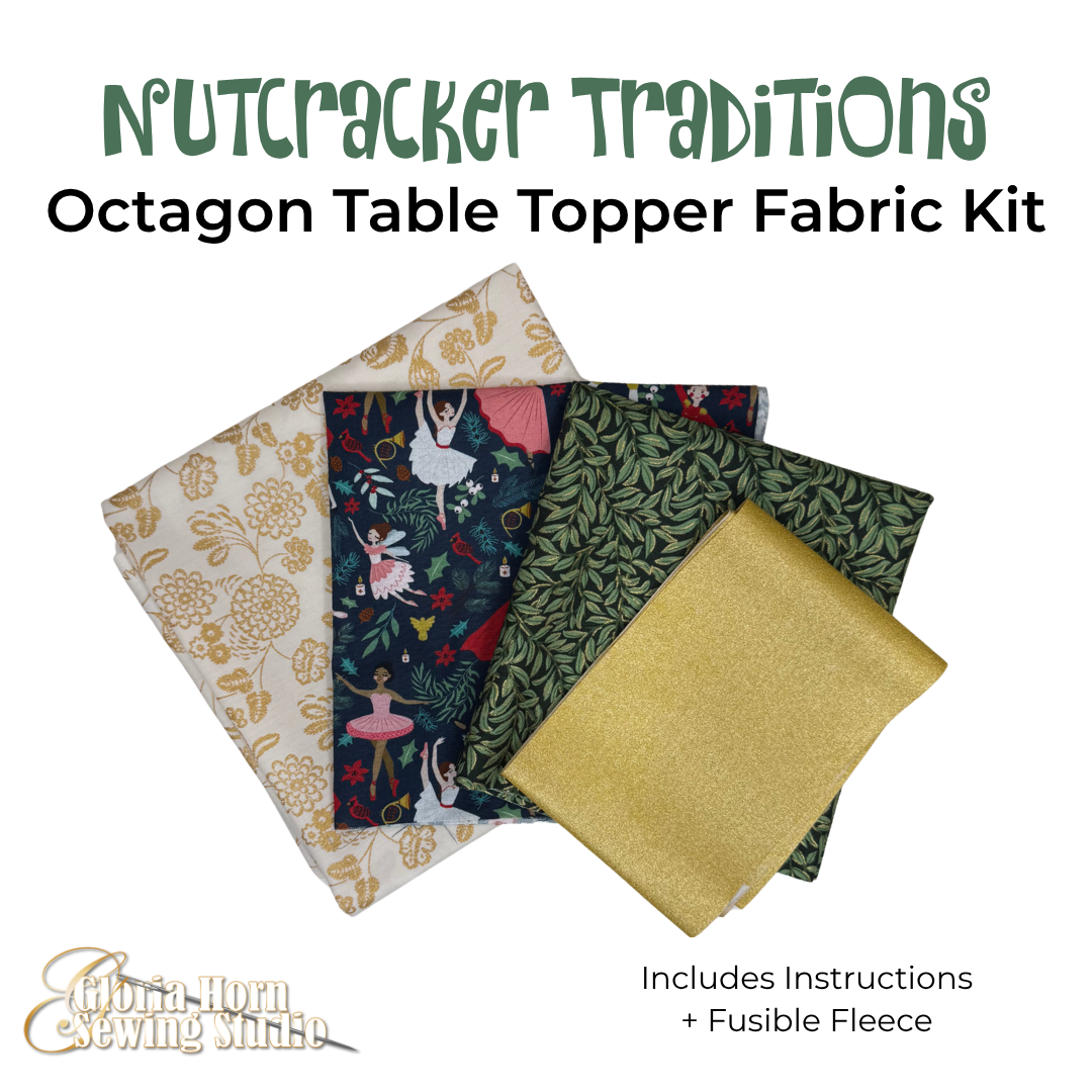 Nutcracker Traditions Octagon Fabric Kit