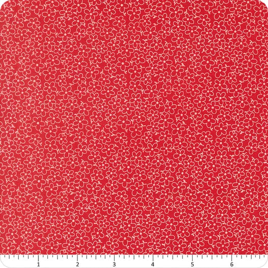 On the Porch - Country Red Field of Flowers - 22515-12-MO