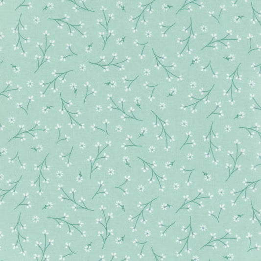 Kimberbell Basics - Aqua Pretty Petals - MAS8260-Q