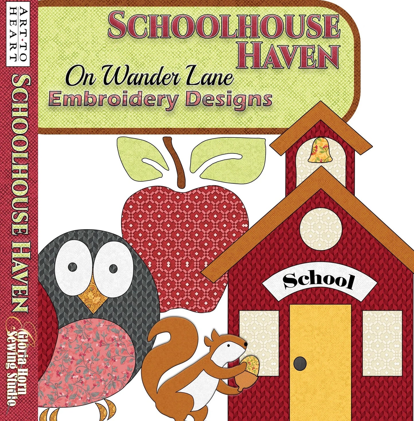 Schoolhouse Haven on Wander Lane - Embroidery Designs