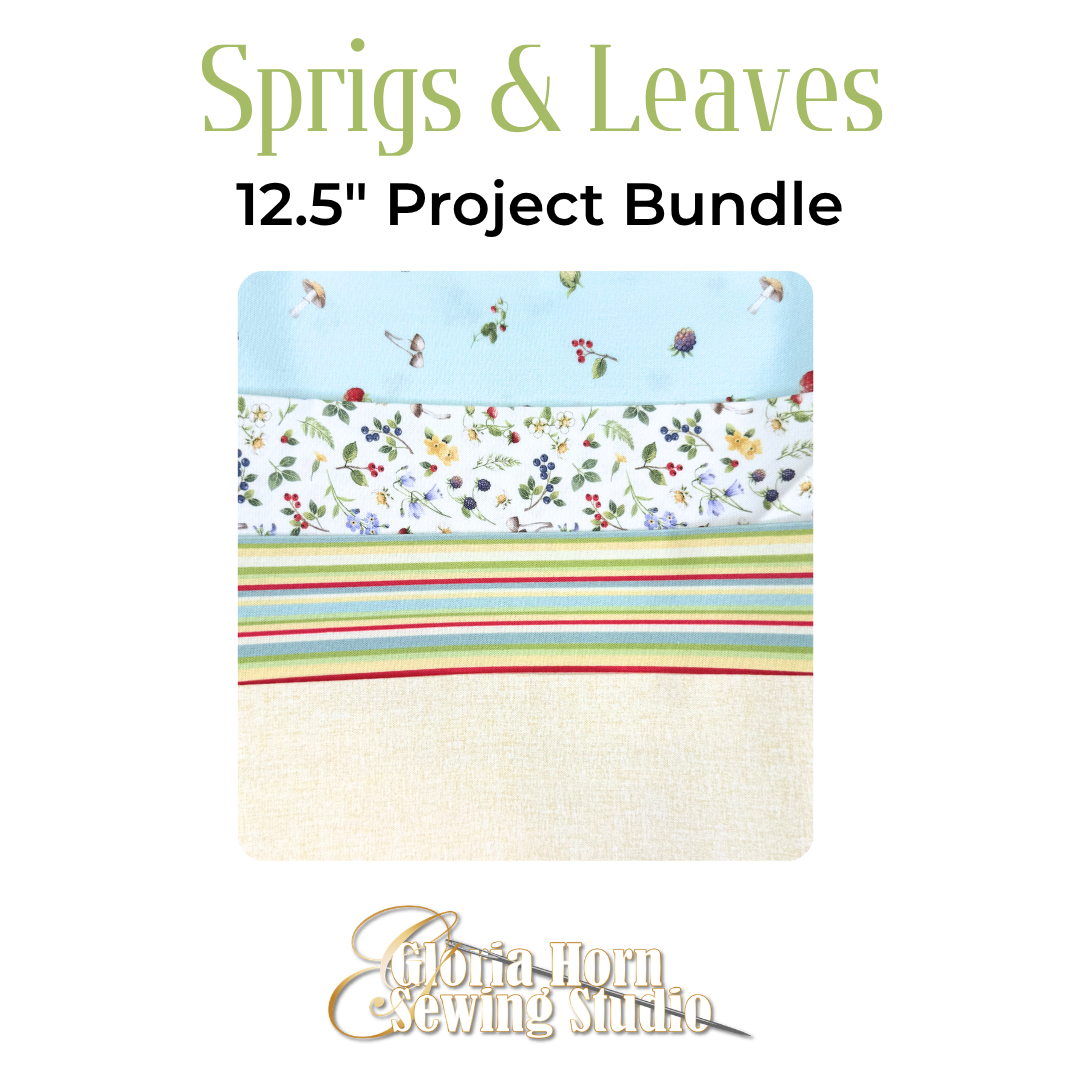 Sprigs & Leaves - Fabric Bundle | Four 12.5" x WOF