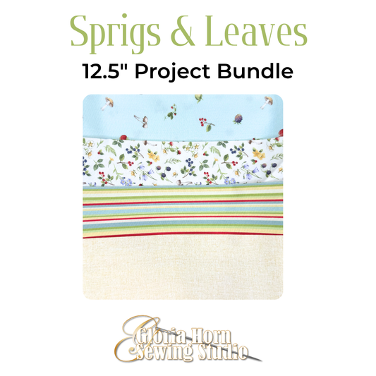 Sprigs & Leaves - Fabric Bundle | Four 12.5" x WOF