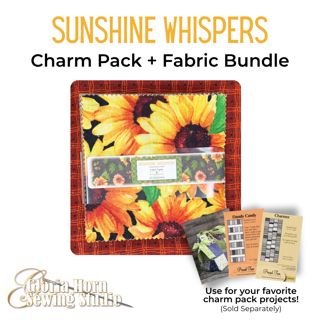 Sunshine Whispers — Charm Pack + Fabric Bundle