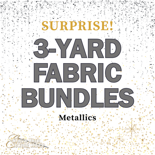 Surprise! Metallic 3-Yard Fabric Bundles